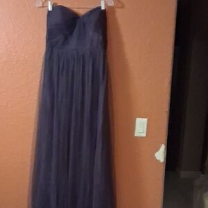 Jenny Yoo Strapless Evening Dress